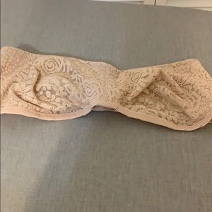 Wacoal halo lace strapless bra